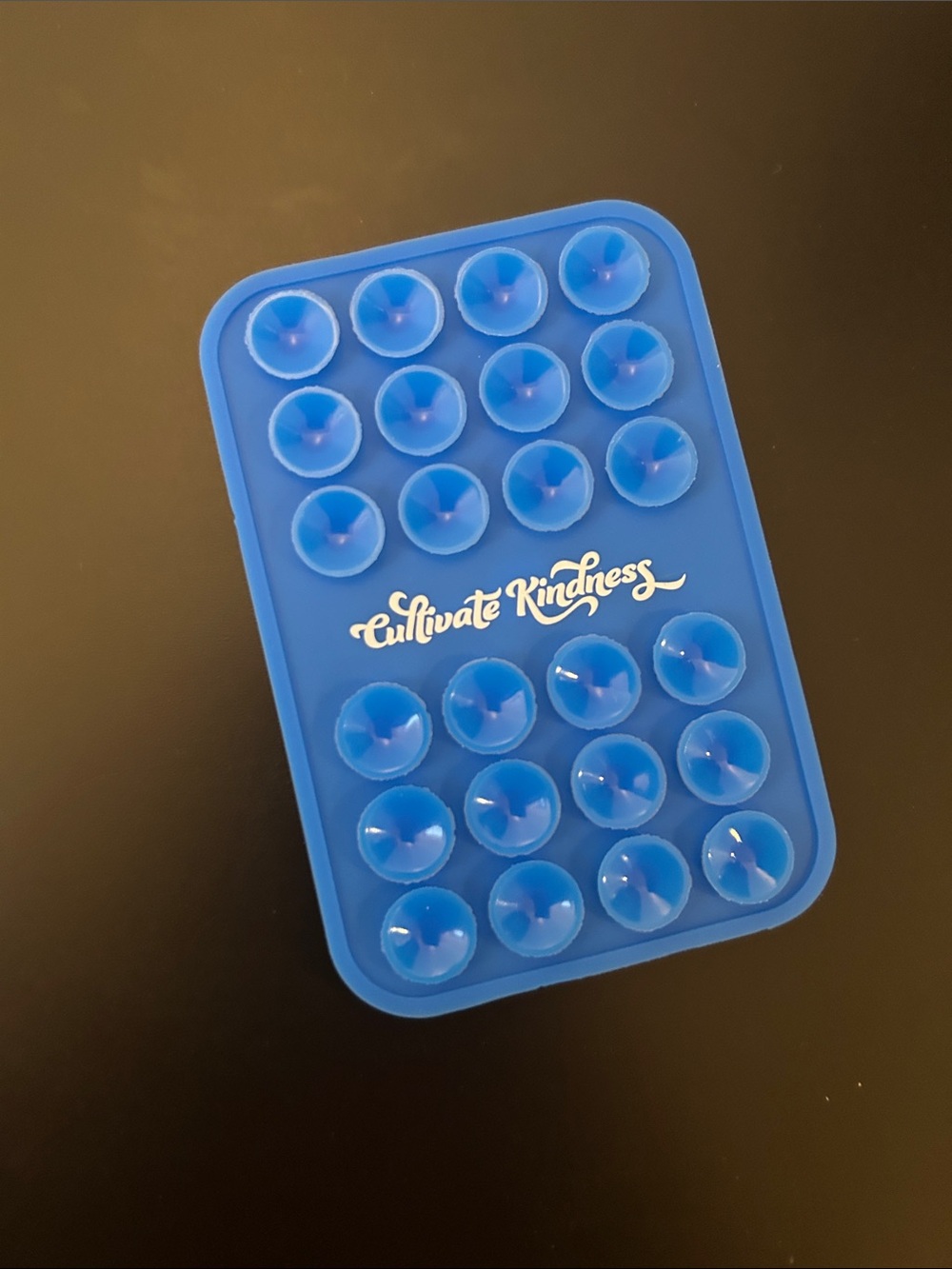 7Brew Cultivate Kindness Blue Silicone Suction Holder